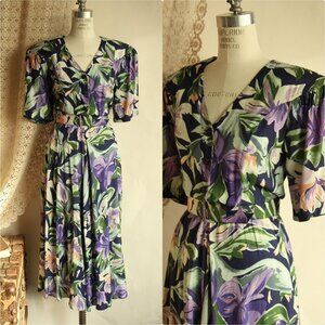 Vintage 1980's Dress with Pockets and Belt, Ed Michaels by Melanie Drucher